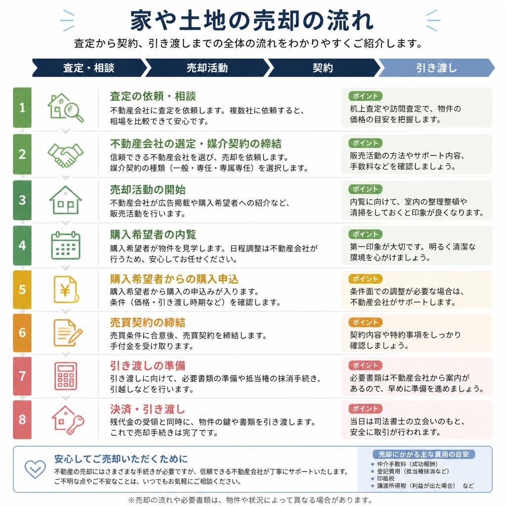 3. 売却までの流れ
