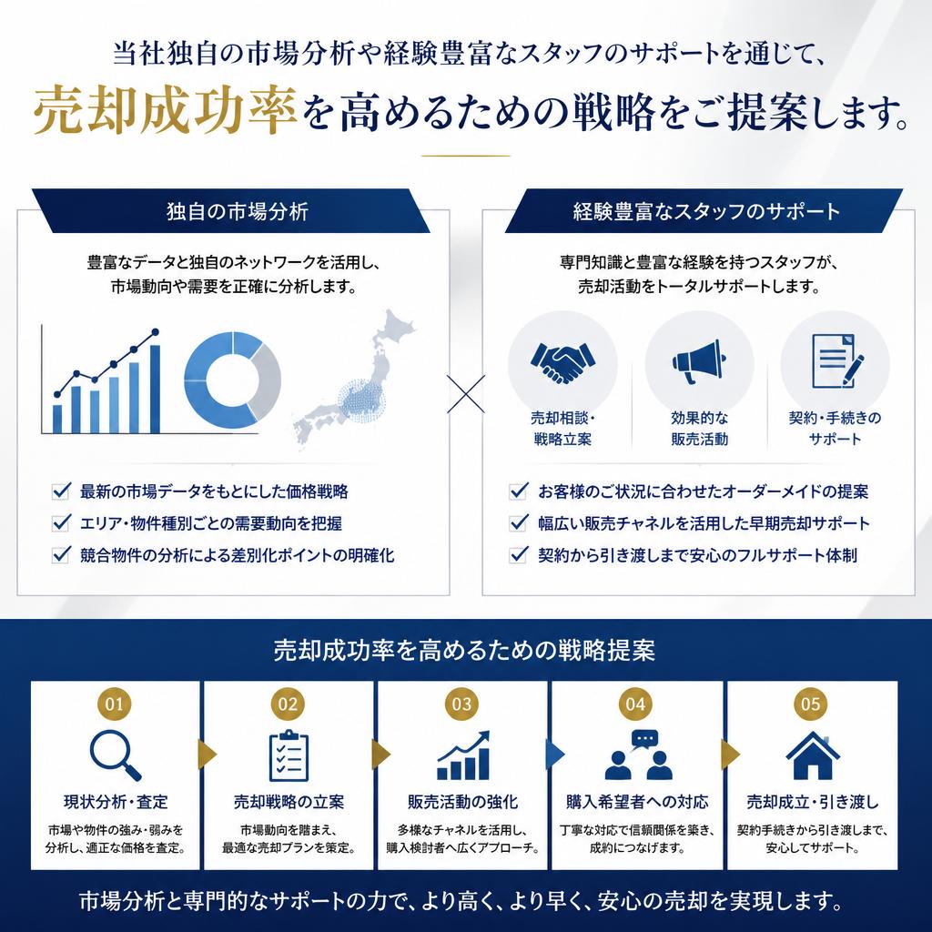4. 売却成功率をUPさせる秘訣