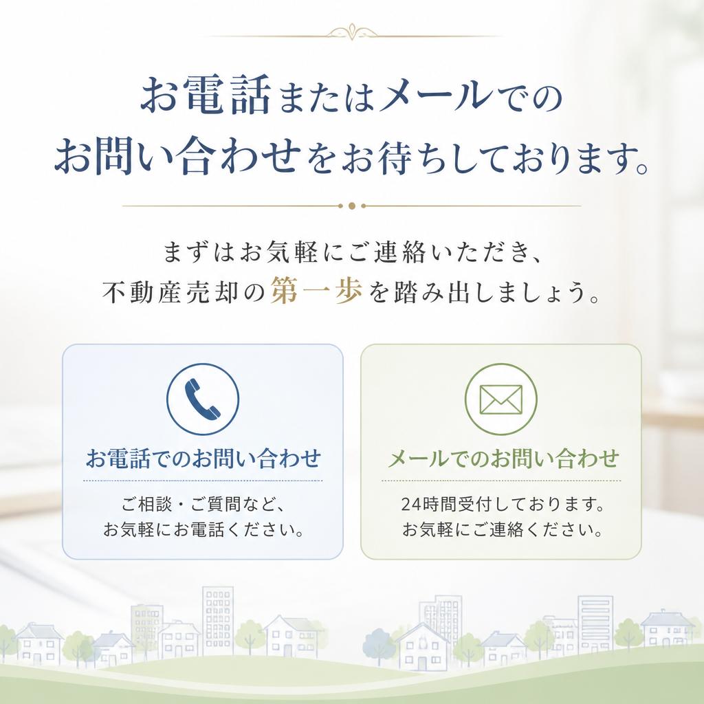 7. お問い合わせは簡単！さあ、第一歩を
