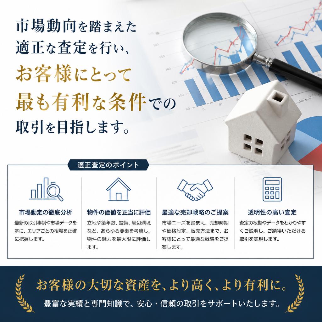 4. 高度な査定技術で高く売る
