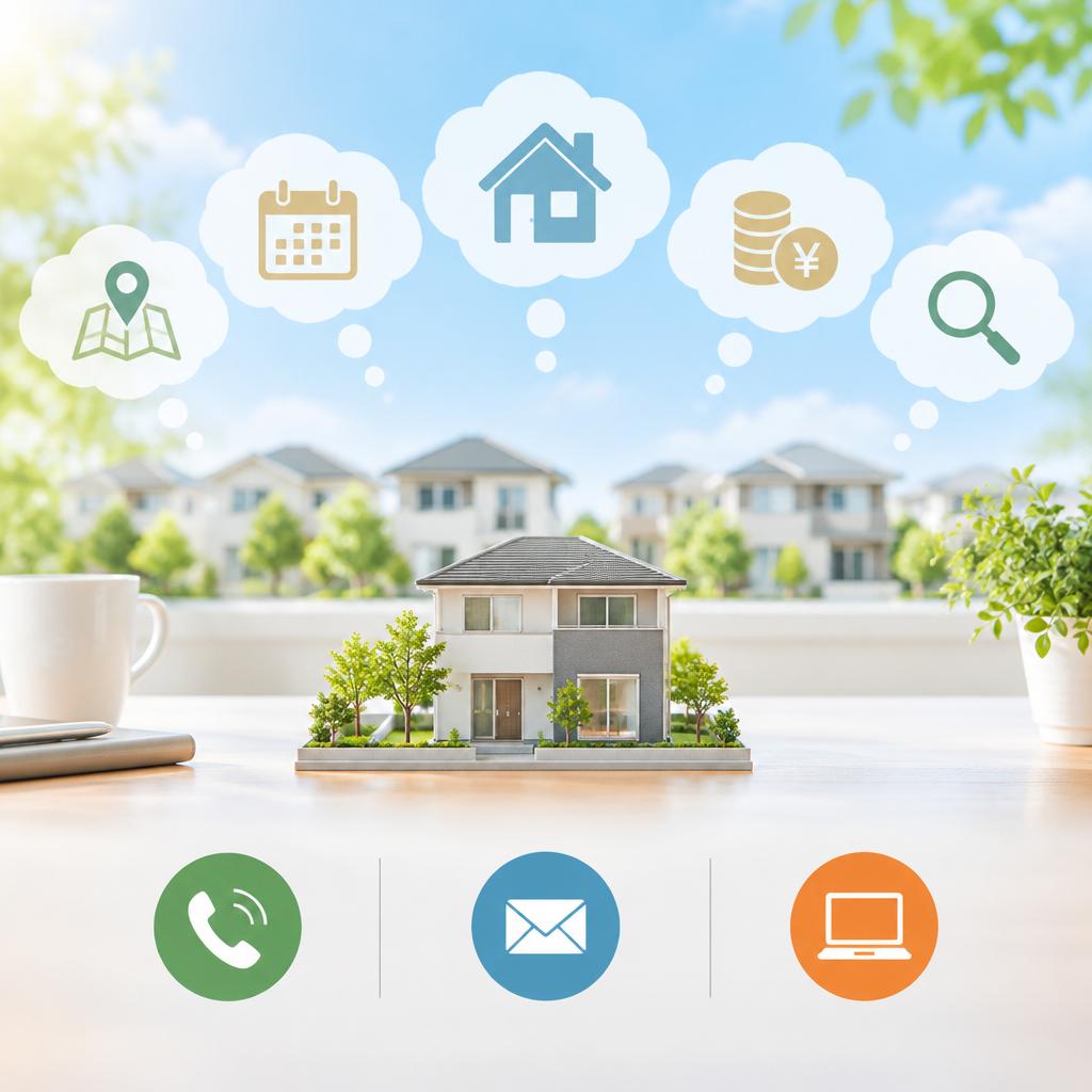 理想の住まい探しを、まずは無料相談から始めませんか？