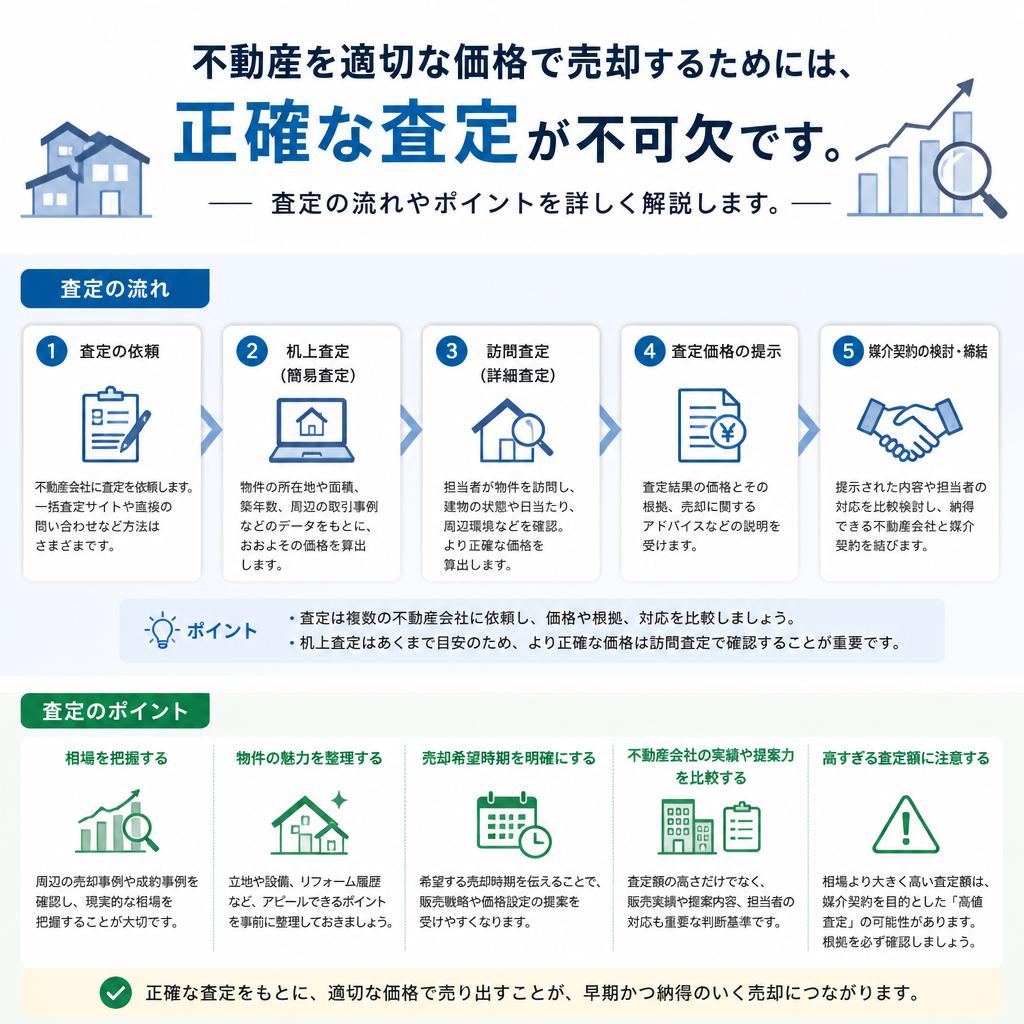 正確な不動産査定の重要性
