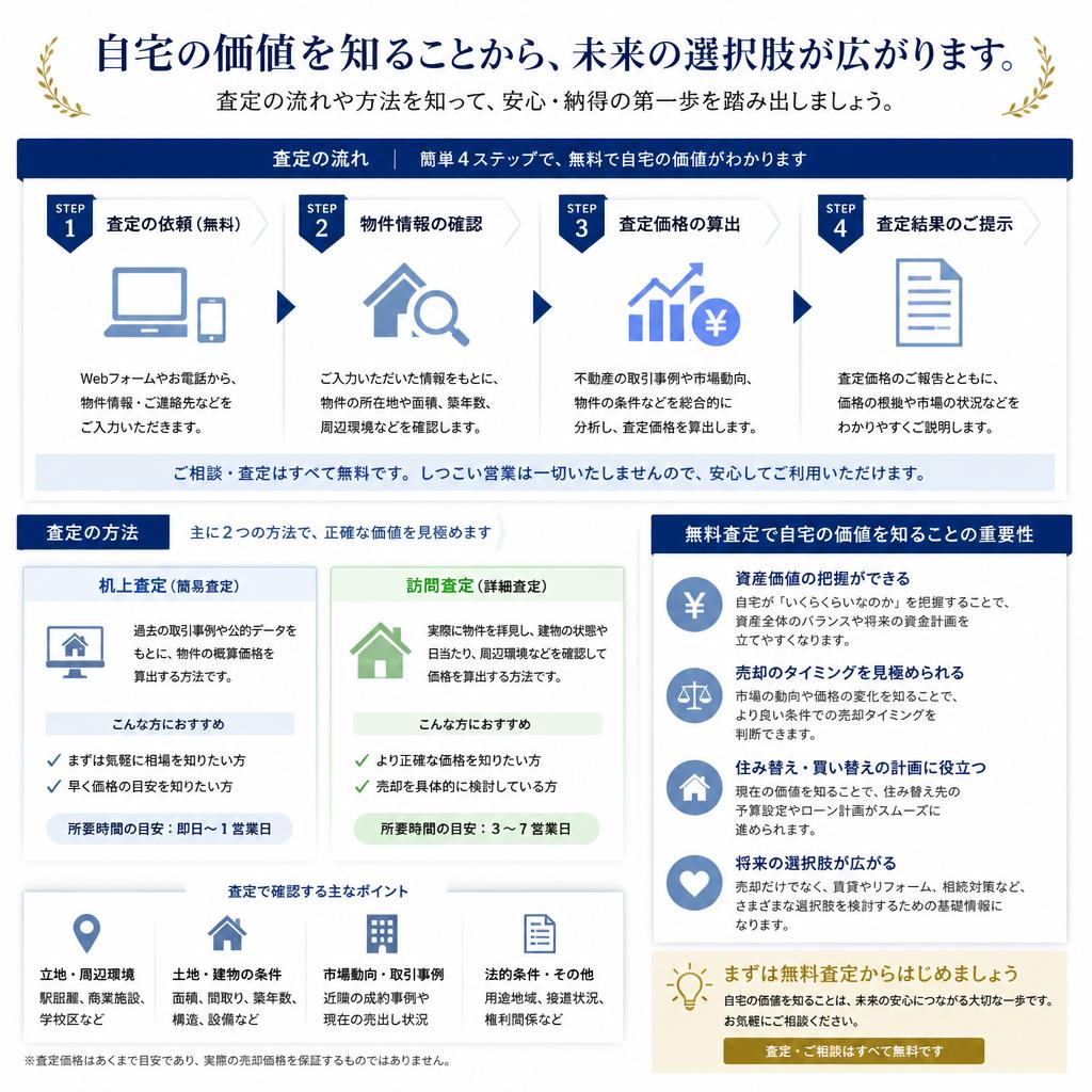 4. 専門家による無料査定
