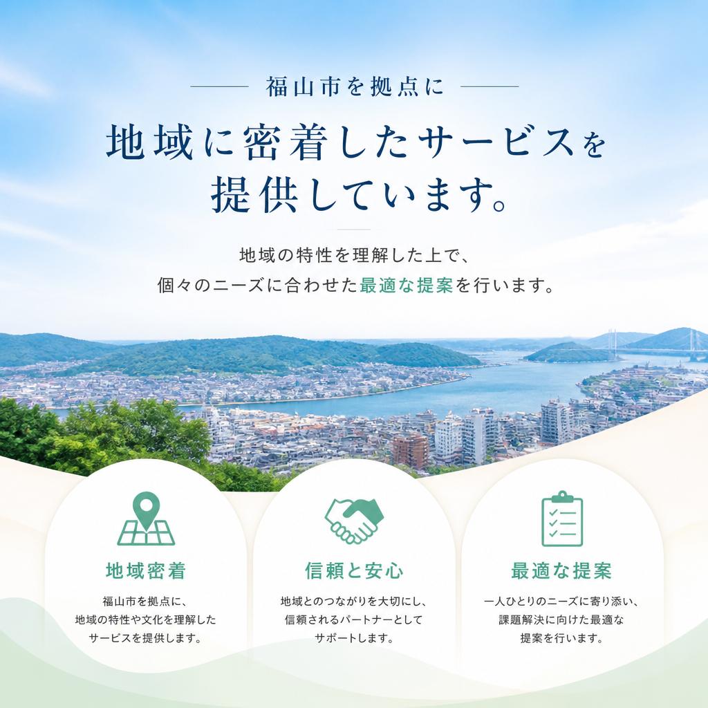 地域密着型の専門サービス