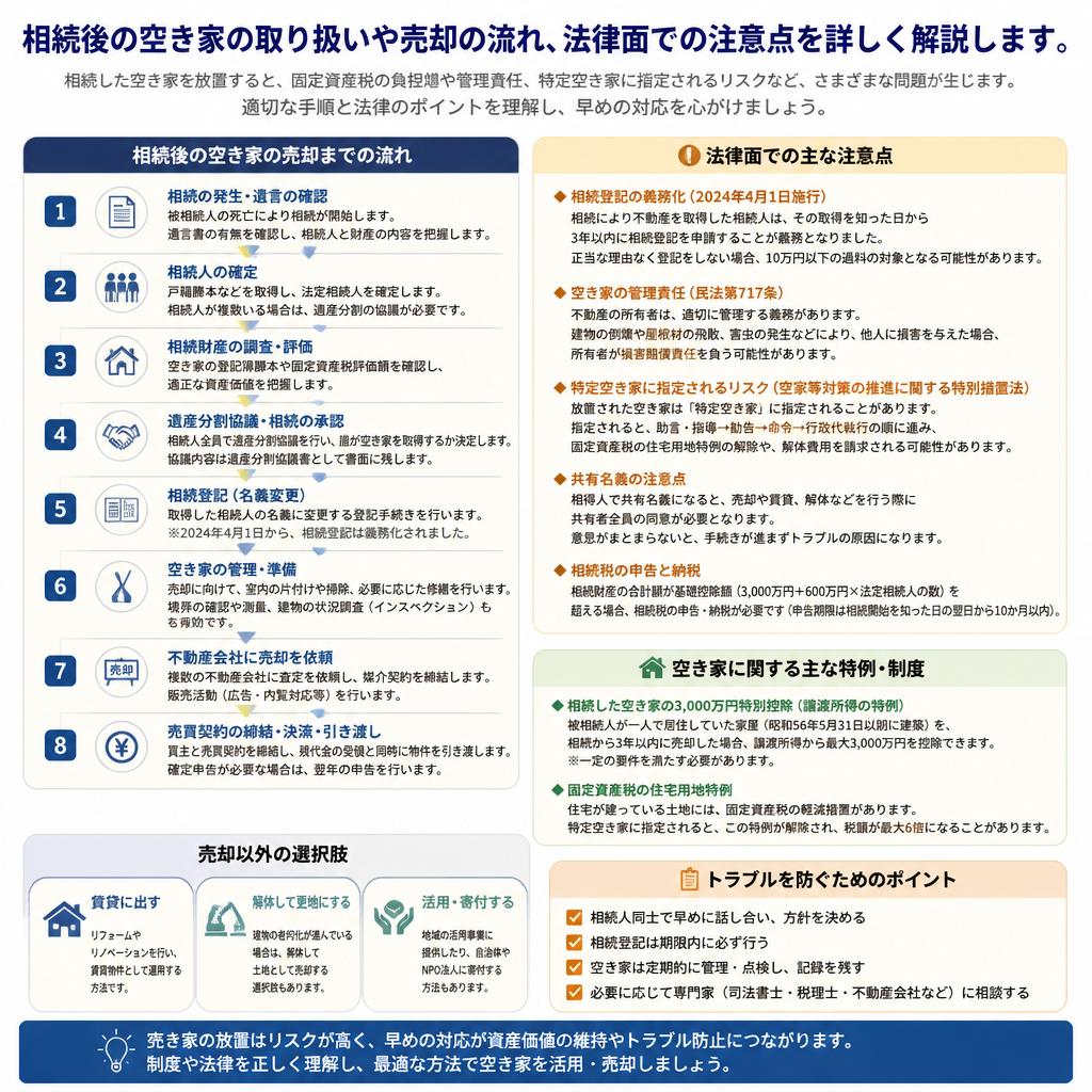 相続した空き家の悩み