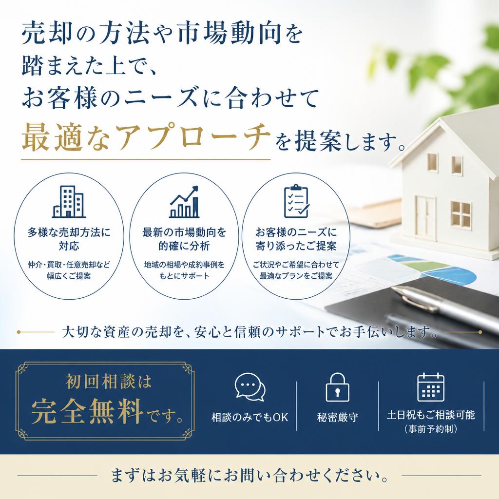 MIRISEが提供する無料の相談サービス