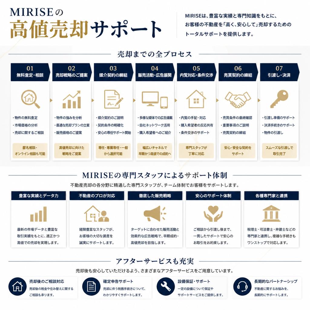 株式会社ＭＩＲＩＳＥのサポート内容