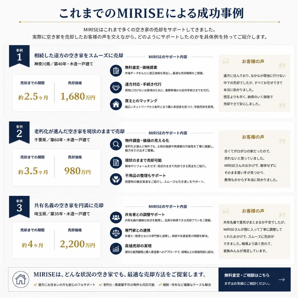 実績の紹介
