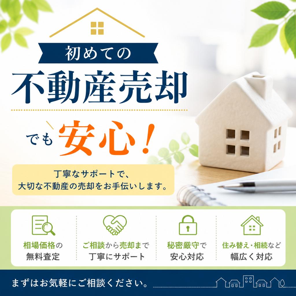 初めての不動産売却でも安心｜福山市MIRISEの無料相談