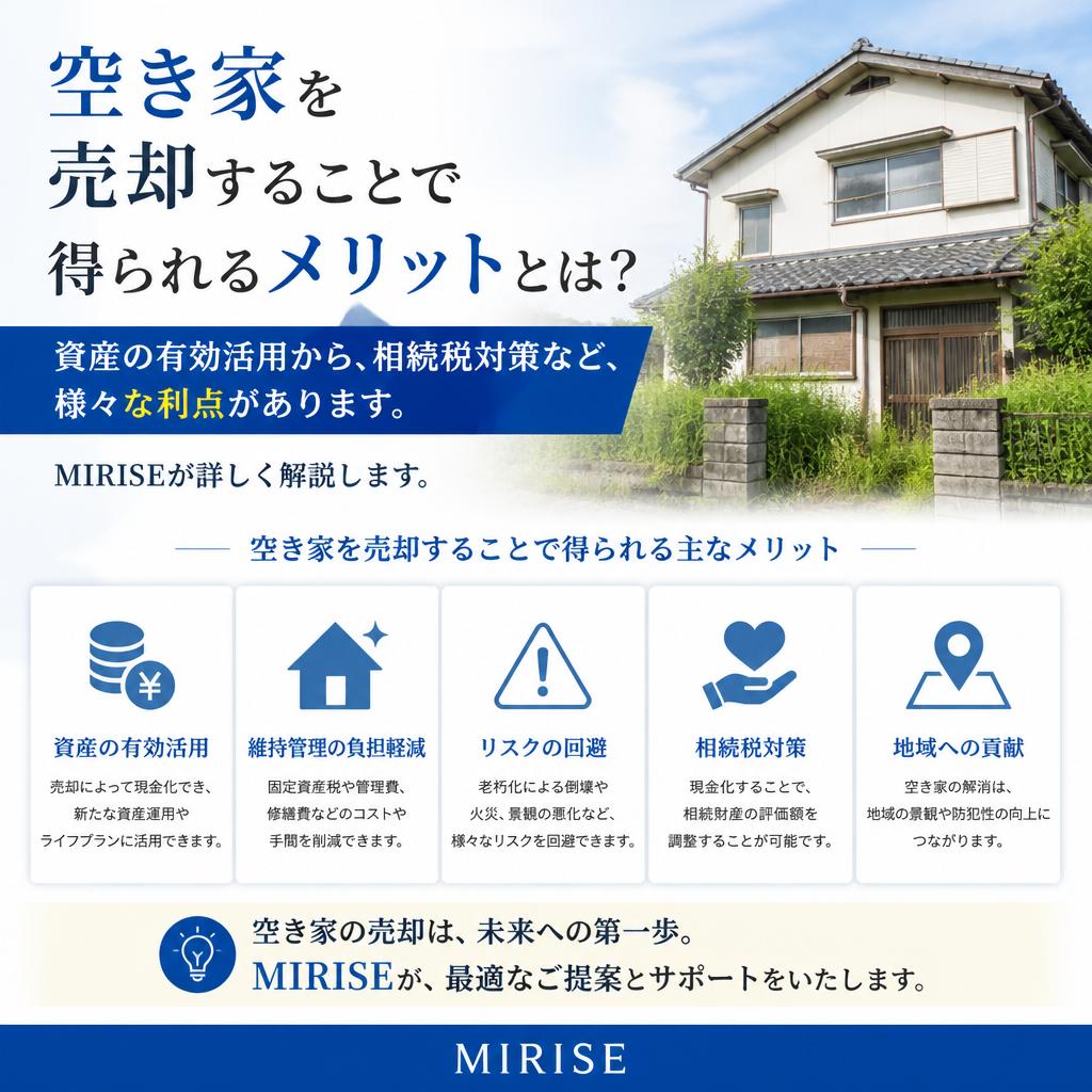 空き家の売却を考える理由