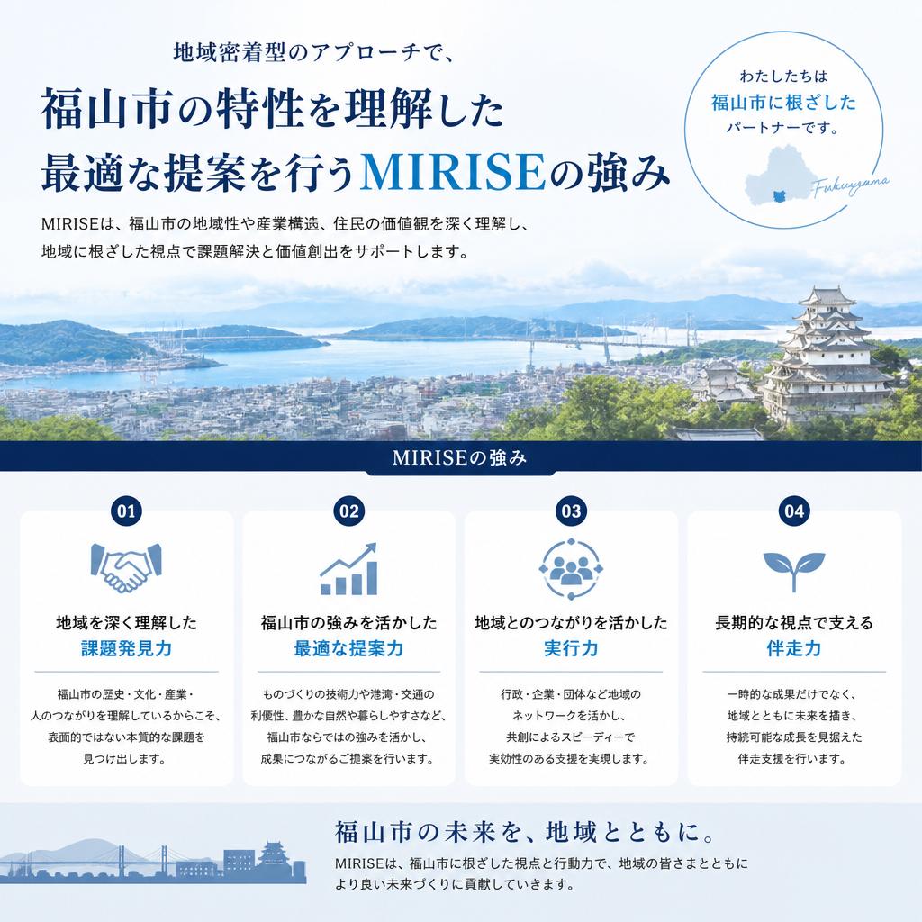 MIRISEの強みとは？