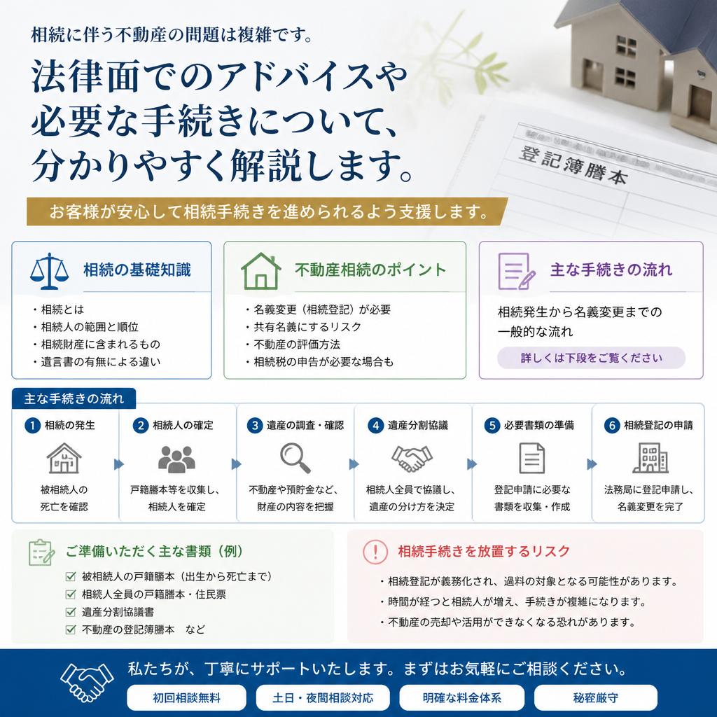 相続に関する法律と手続き