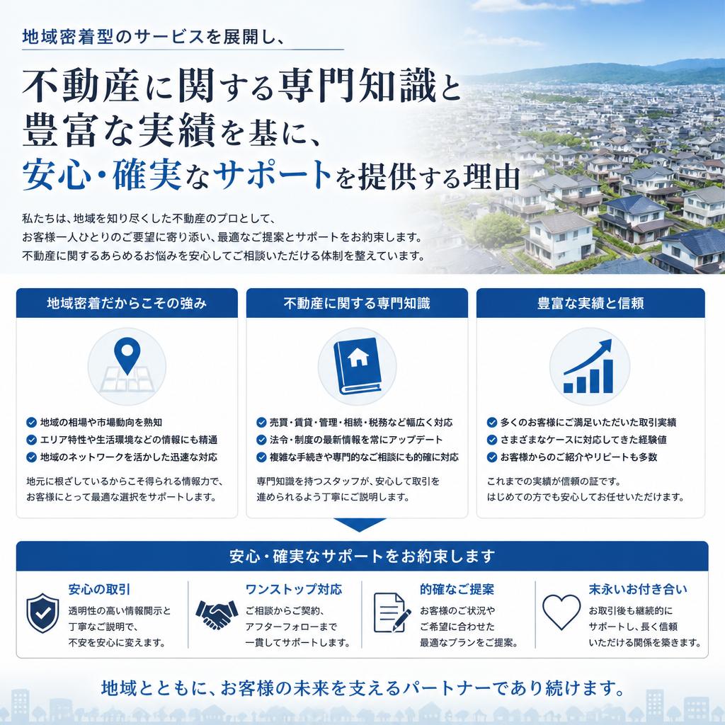 MIRISEが選ばれる理由