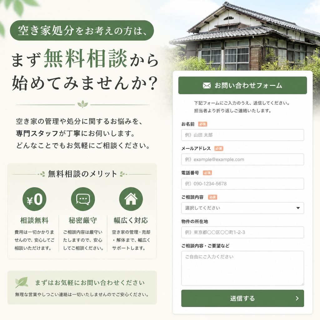 今すぐ無料相談を！