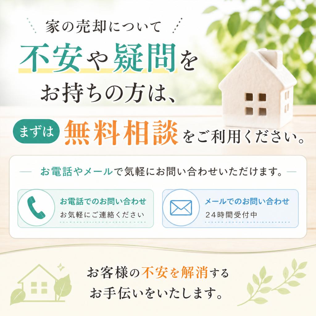 まずは無料相談から