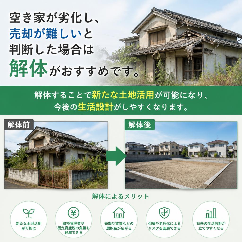 解体・処分の必要性