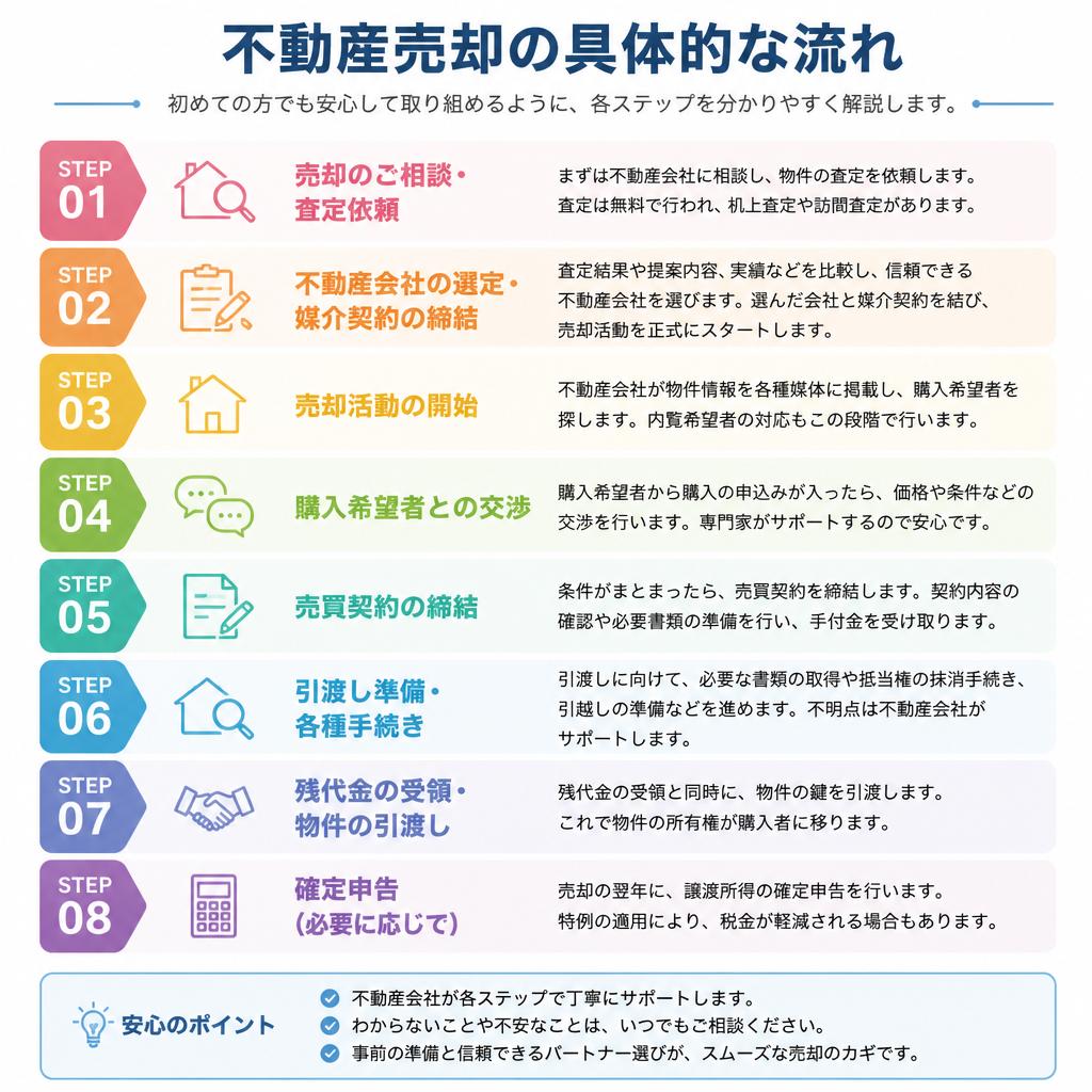 2. 売却プロセスのご案内