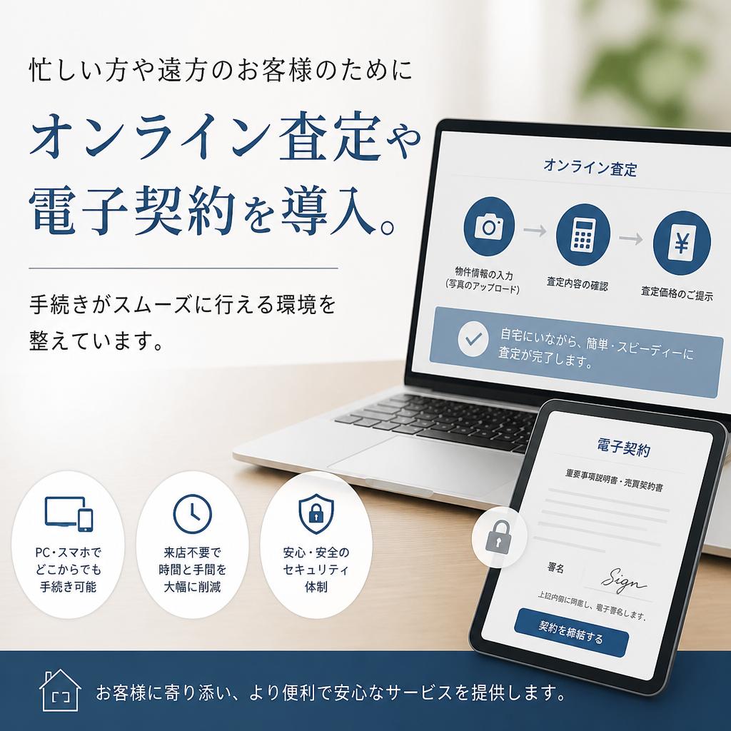 オンライン査定と利便性