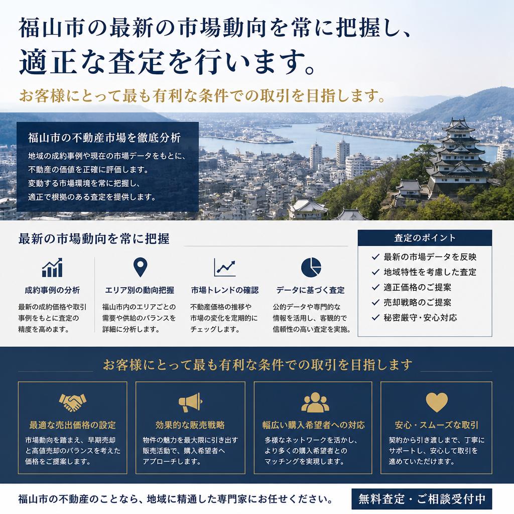 市場動向を反映した適正査定
