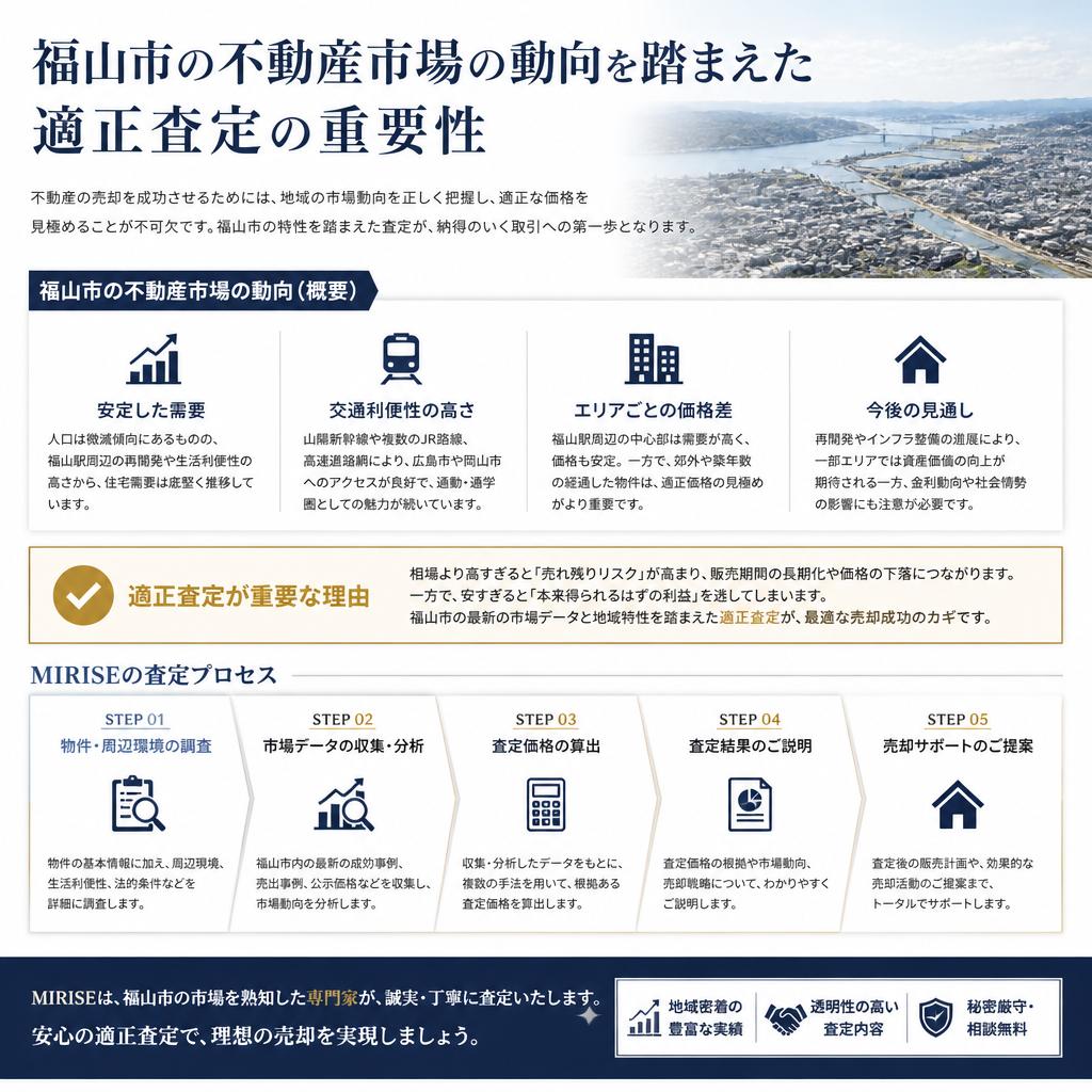 市場動向を反映した適正査定