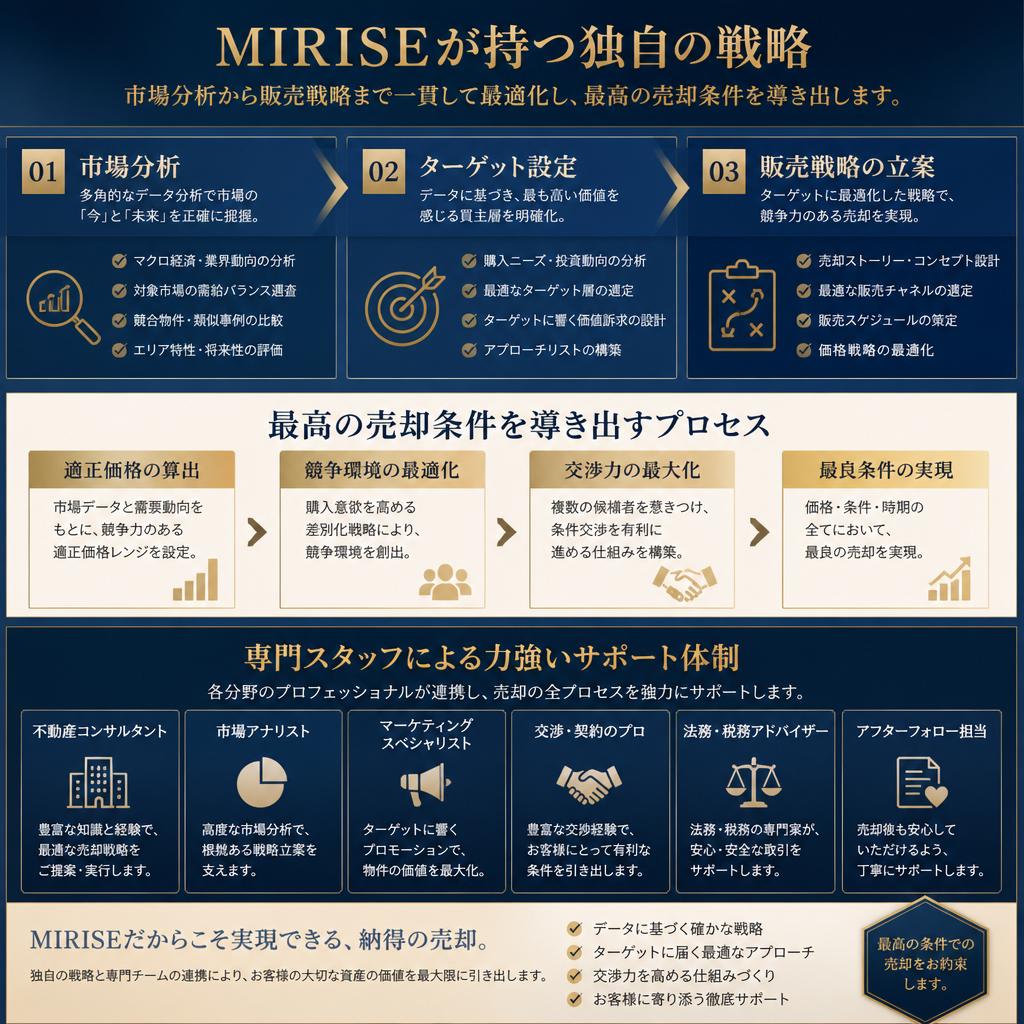 MIRISEの戦略とは？