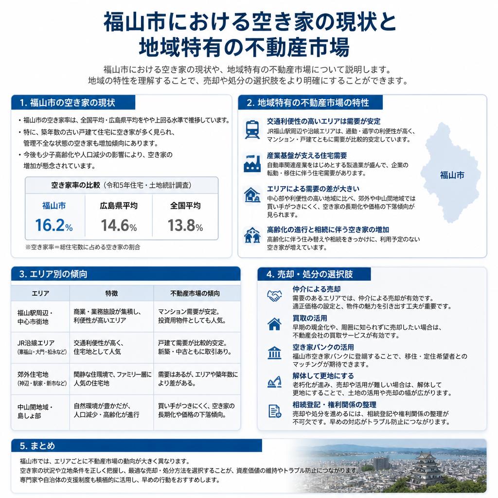 福山市の空き家事情